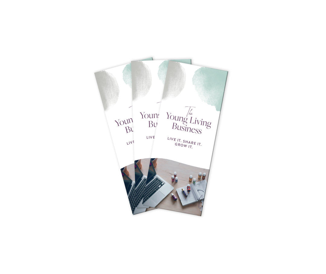 Brochure - The Young Living Business: Pack of 50 – The Essentials Shop